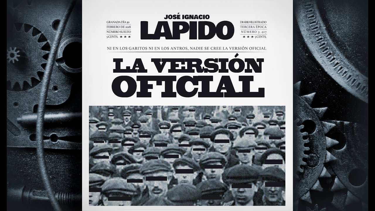 La versi&oacute;n oficial - Jos&eacute; Ignacio Lapido (Lyric Video)