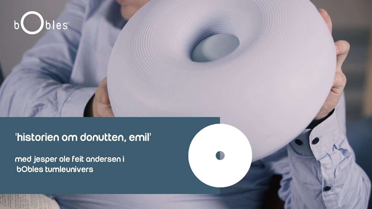 'Historien om donutten, Emil' med Jesper Ole Feit Andersen i bObles Tumleunivers.