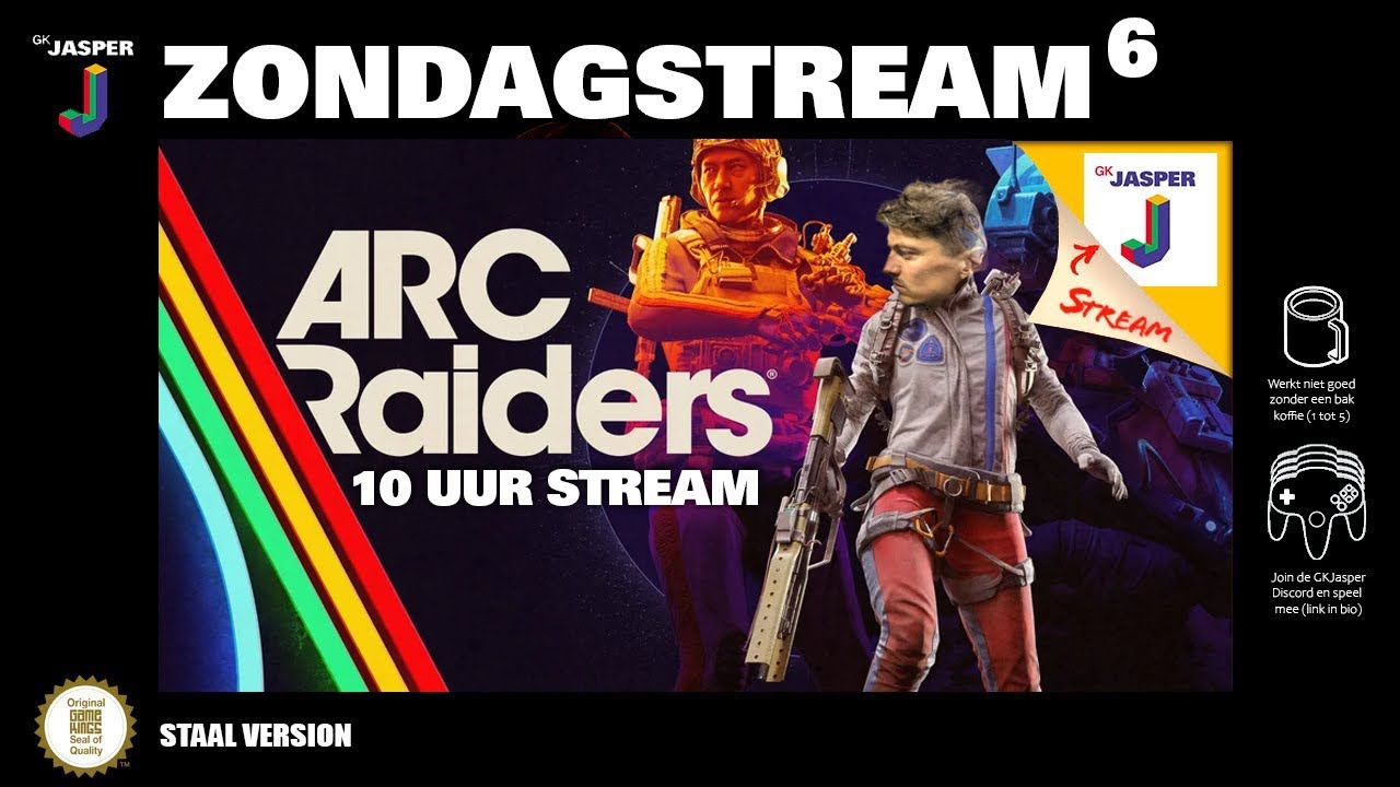 Zondagstream [#6] - 10 Uur Arc Raiders