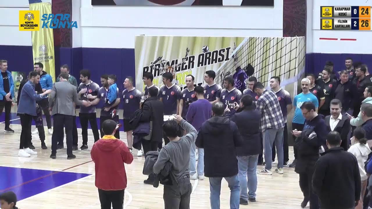 BİRİMLER ARASI VOLEYBOL TURNUVASI FİNALLERİ