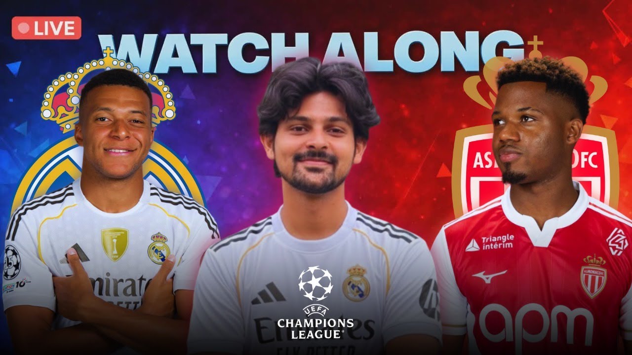 Real Madrid VS Monaco | LIVE REACTION