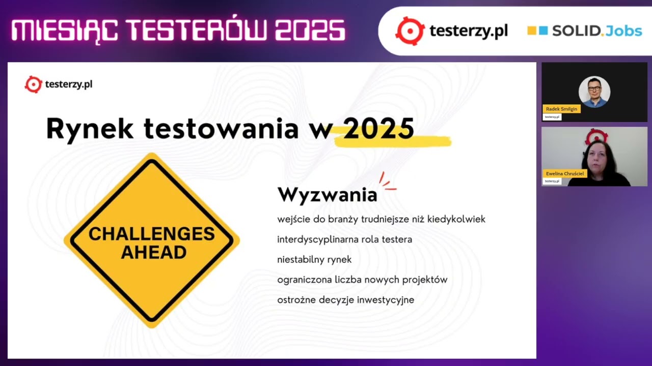 MID to nowy JUNIOR - jak zmieniają się wymagania wobec tester&oacute;w w 2025? WEBINAR