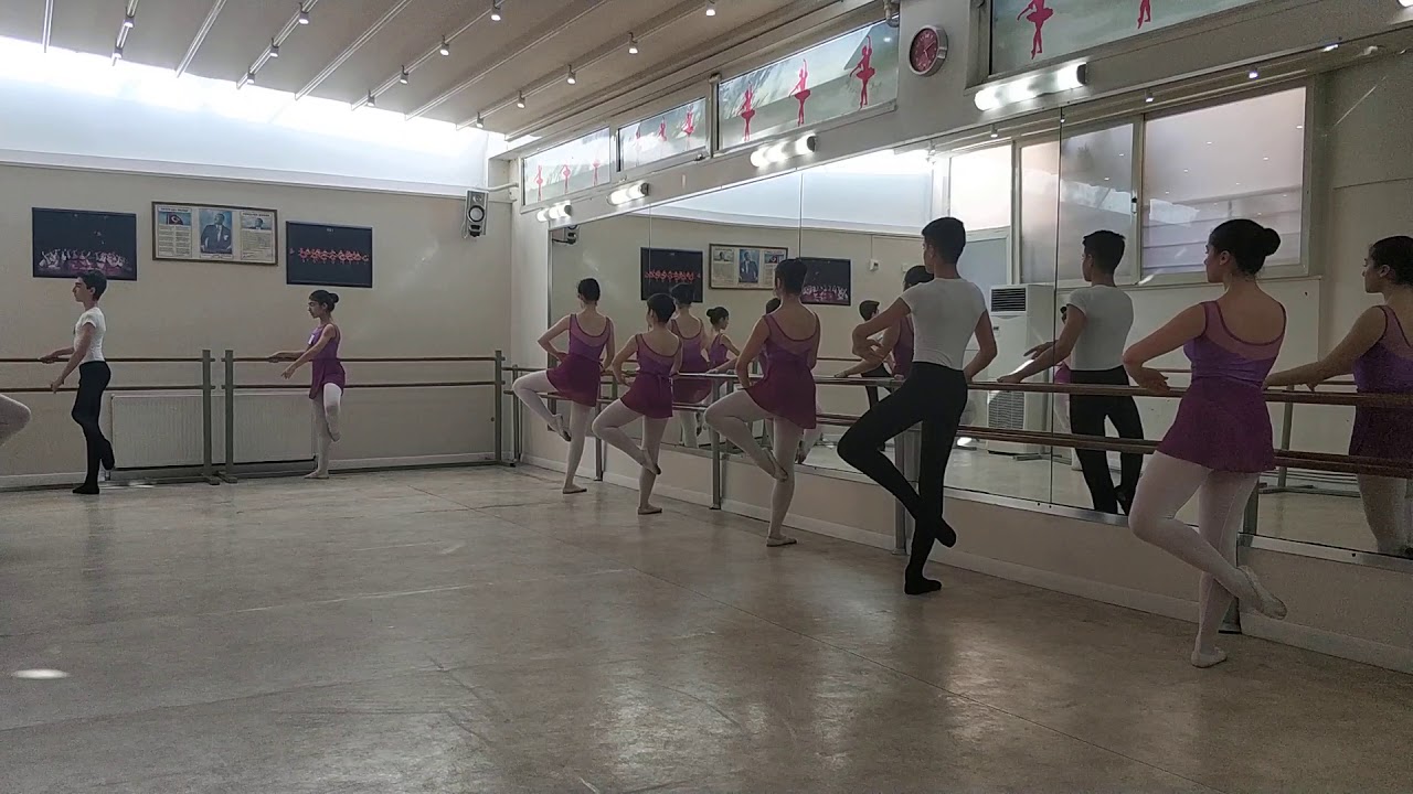 9. Developpe, Dilek Bale Okulları Bogoeva Vaganova 3A Exam Rehearsals Barre