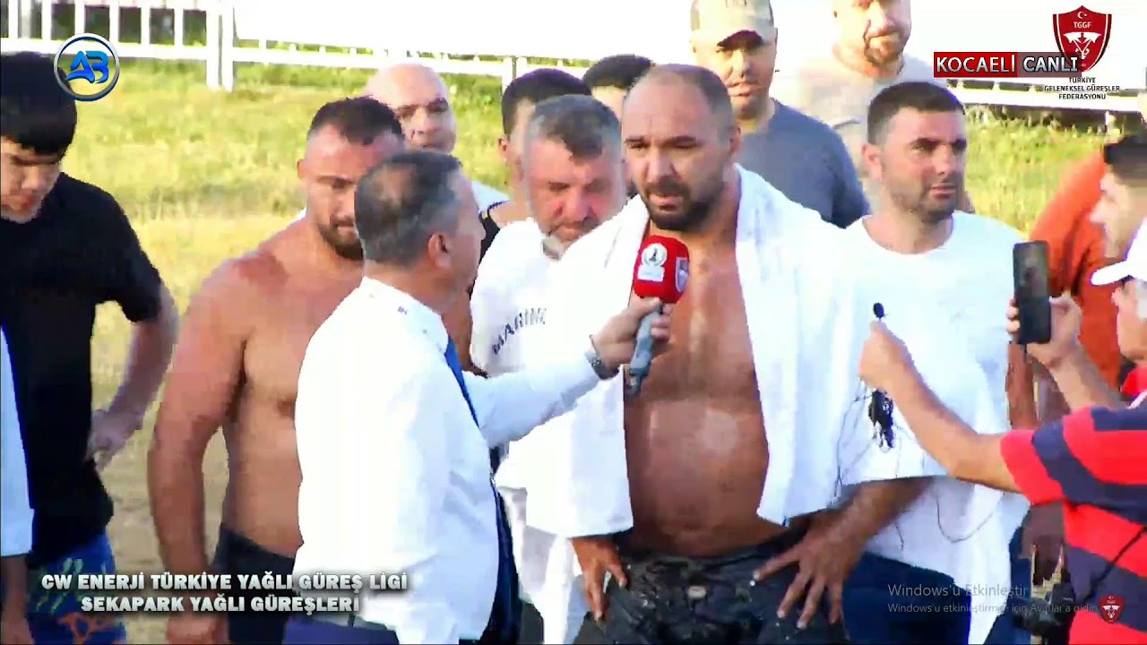 Ali Gürbüz - Yusuf Can Zeybek, Kocaeli Sekapark yağlı güreşleri