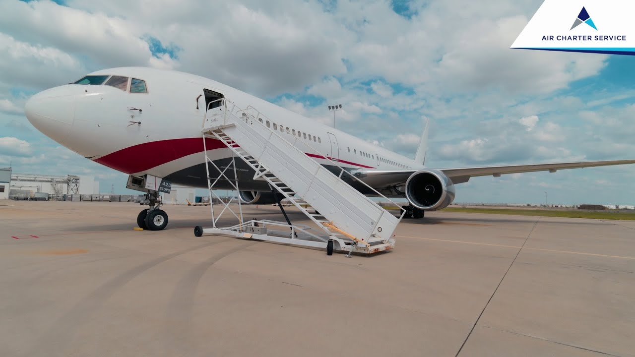 Boeing 767-300 VIP Jet Tour with Air Charter Service