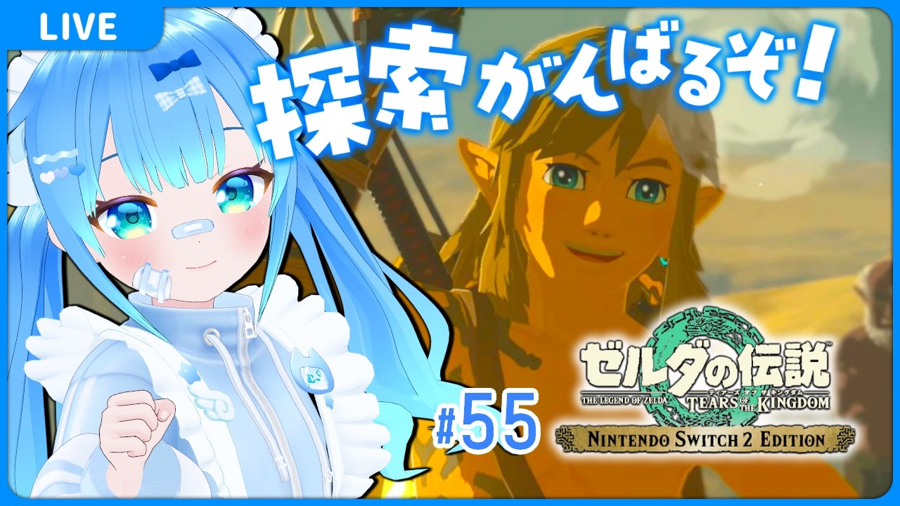 #55 ゼルダの伝説 ティアーズ オブ ザ キングダム【VTuber初見実況】