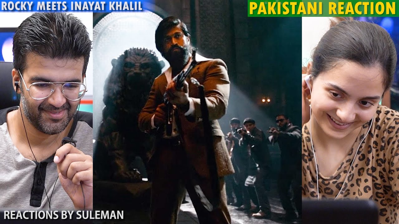 Pakistani Couple Reacts To Rocky Meets Inayat Khalil | Rocking Star Yash | KGF Chapter 2