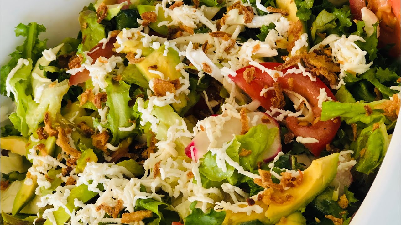 Salade fraîcheur by Moonappétit /fresh 🥗 salad سلطة صيفية منعشة و لذيذة