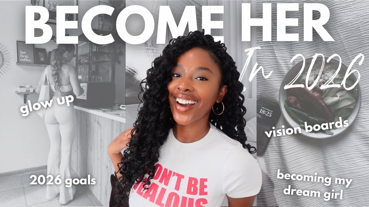 How I’m Leveling Up in 2026 | Digital Vision Board & Simple Glow-Up Habits