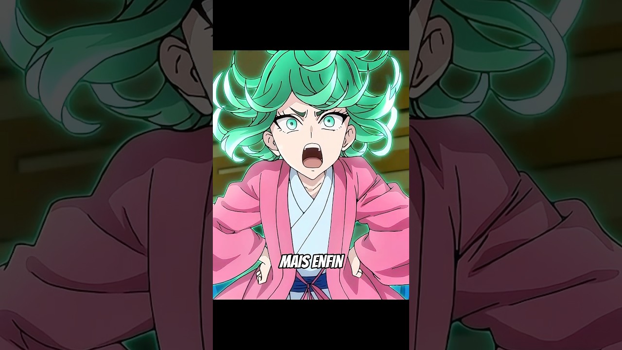 Tatsumaki attaque Zombiman - One Punch Man
