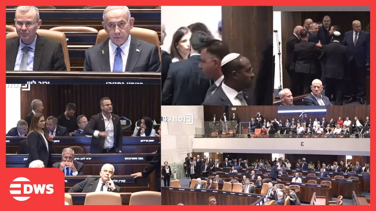 Heated Scenes in Knesset — Netanyahu Speaks to Lawmakers on Gaza Ceasefire and Security | AC1E