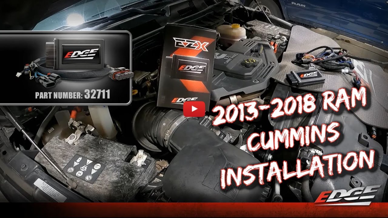 2013-2018 Ram Cummins EZX Installation