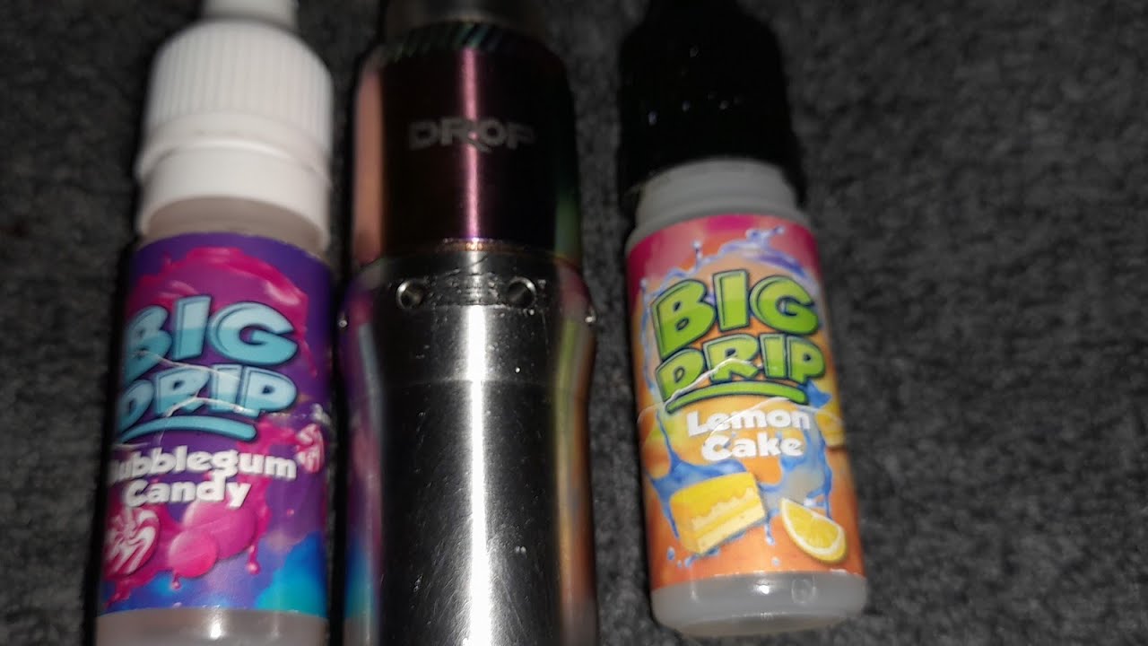 BigDrip E Juice Bubblegum Candy and Lemon Cake