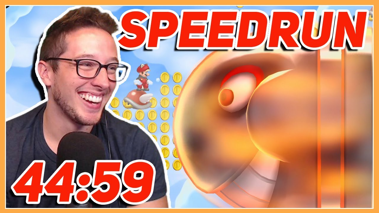 We Got A MASSIVE NEW PB In Our New Super Mario Bros U. Speedrun!!