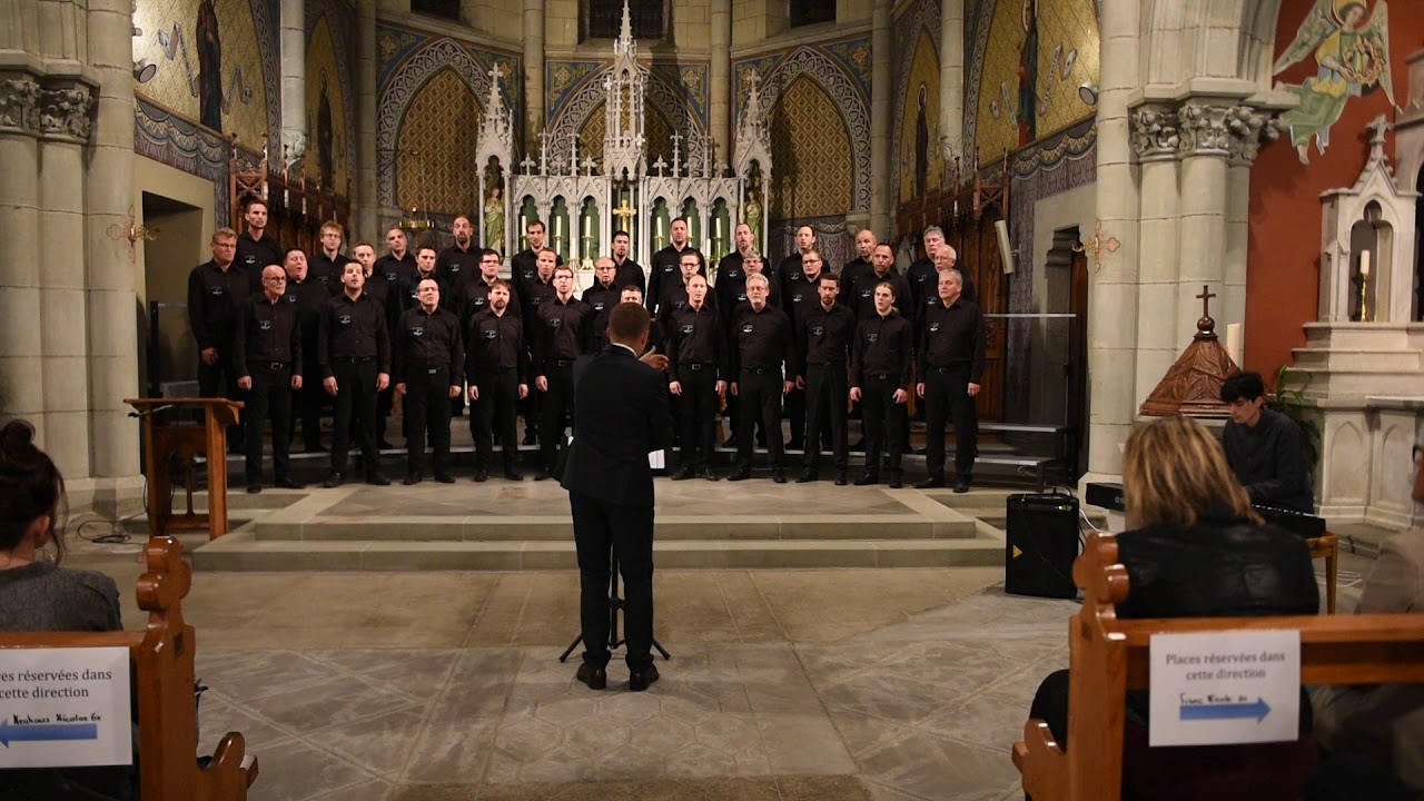 Choeur d'hommes du Gibloux, Cantique de Jean Racine