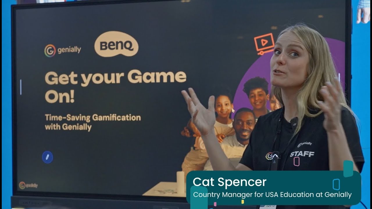 Get Your Game On: Time Saving Gamification with Genially - ISTE 2024 In-Booth Session
