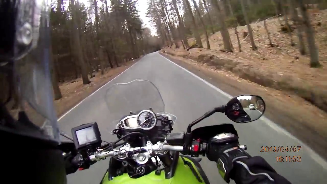 Muggendorf - Erlangen (Fränkische Schweiz), Triumph Tiger 800
