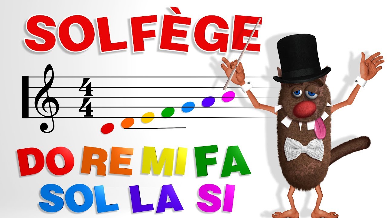 Foufou - Le Solfège pour les enfants (Learn Music Theory for Kids, Toddlers, Children) 4k