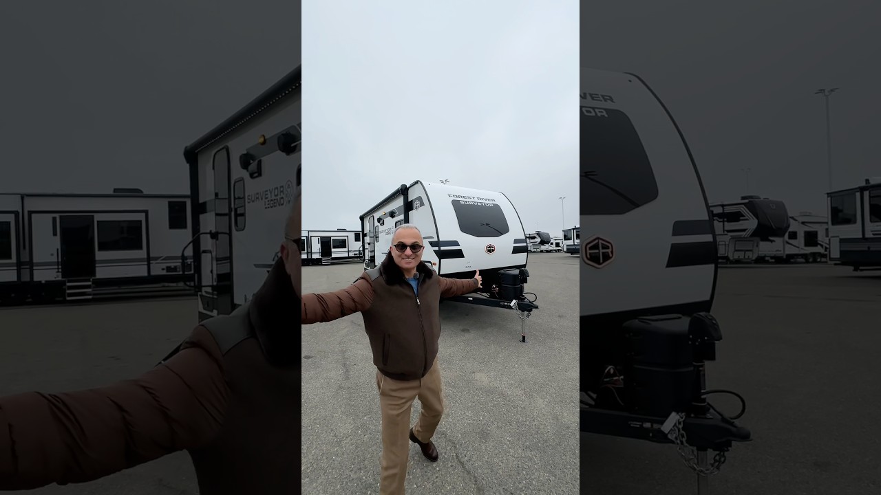 New 2026 RV Forest River Surveyor 19RBLE #bestrvcenter #smallcamper #surveyor #rvlife #camping