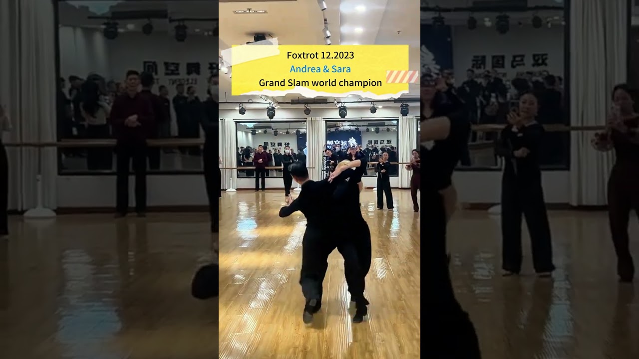 Andrea Ghigiarelli & Sara Andracchio | 讓狐步舞變得音樂化 make it musical Foxtrot 12.2023