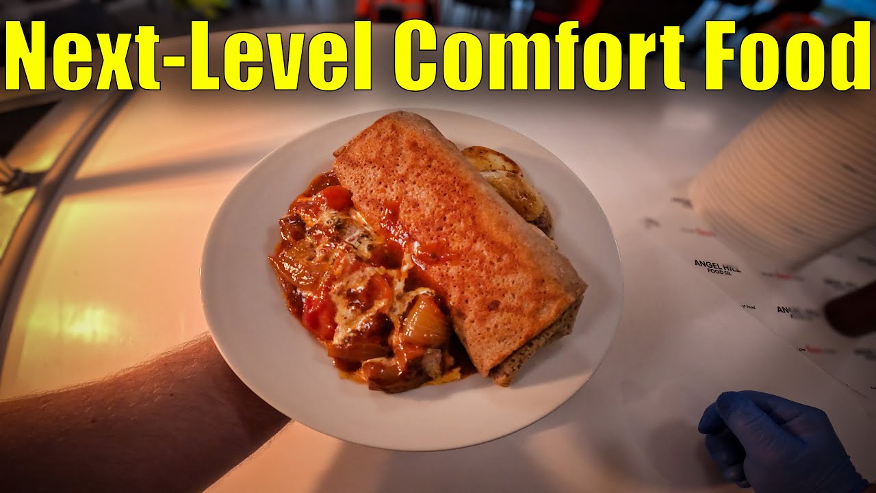 Next-Level Comfort Food | Crispy Crepe Filled With Chicken 👌😊👍