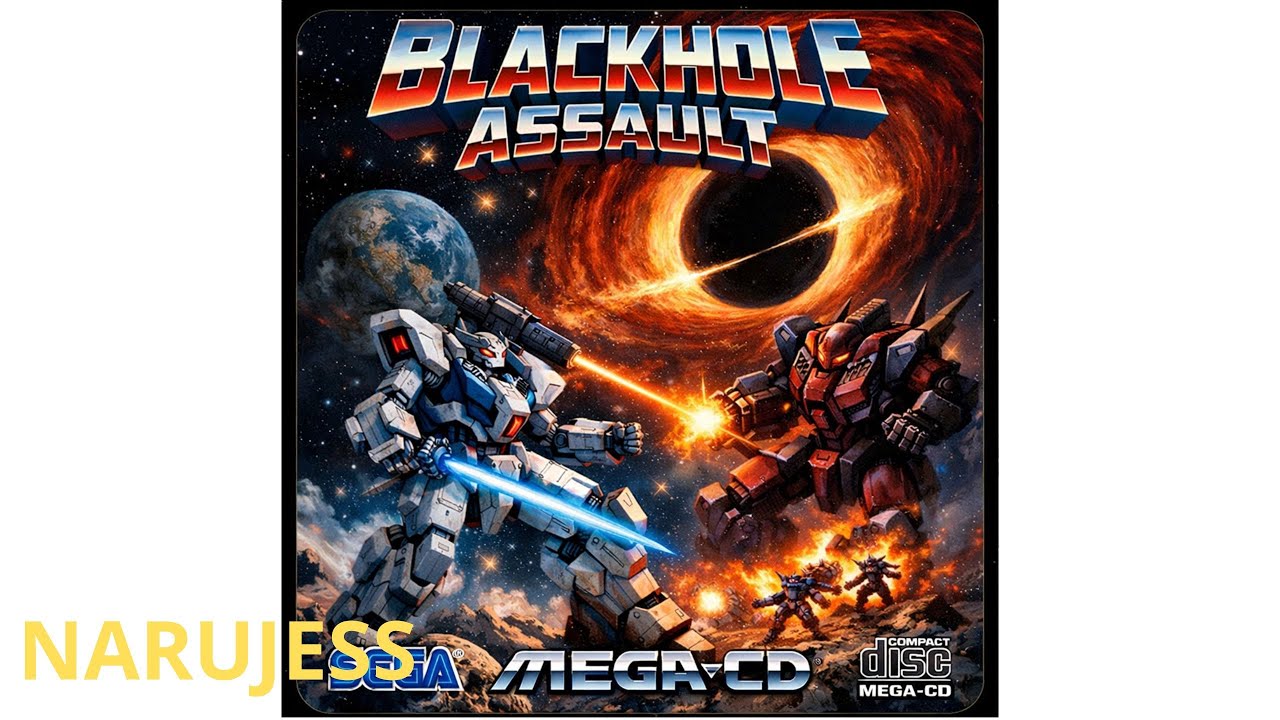Blackhole Assault - Mega CD (let's play FR)