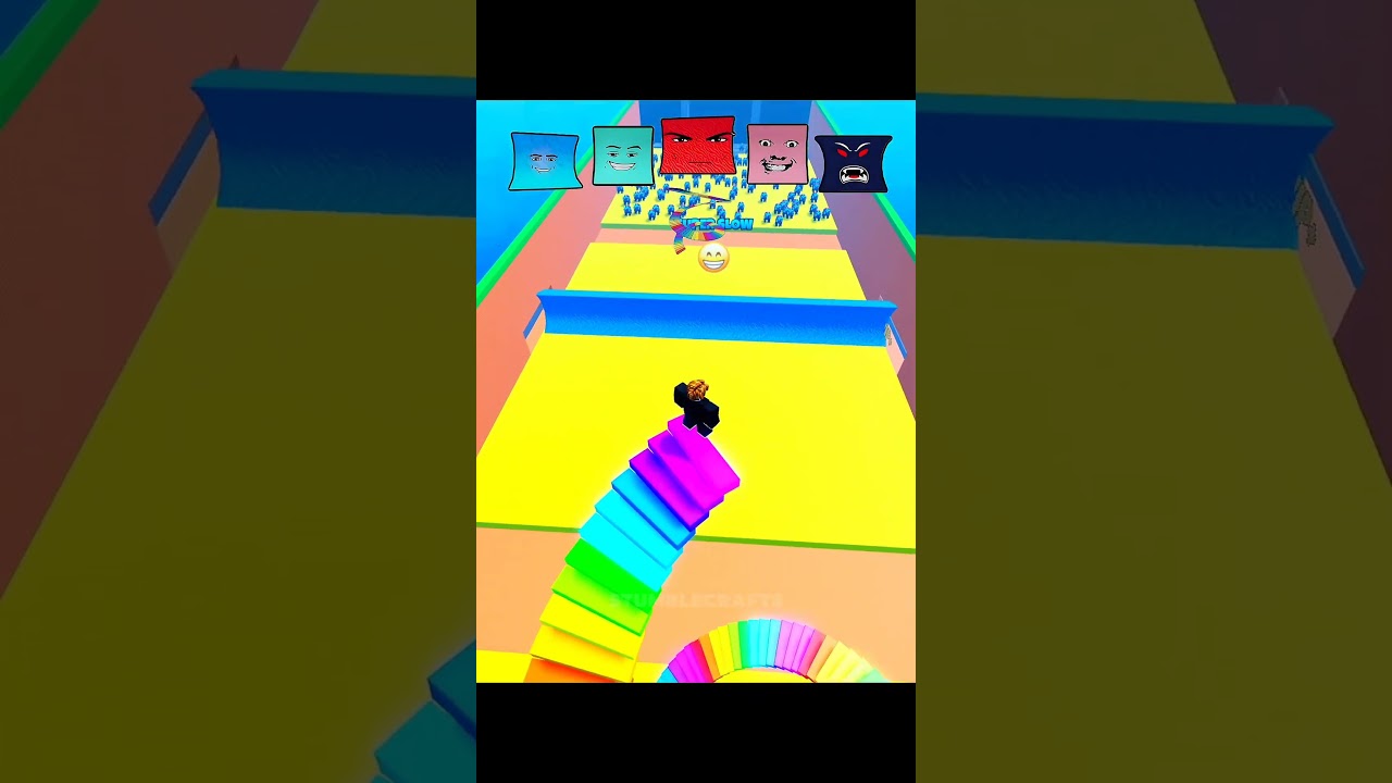 Радужные лестницы против цунами в игре Escape Tsunami for Brainrots 🌊 #escapetsunamiforbrainrots ...