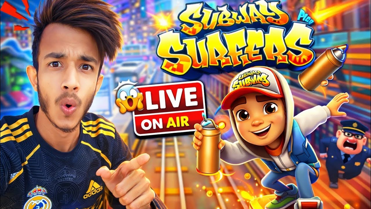 25,000 Coins in ONE RUN?! 😱 This Subway Surfers LIVE Will Shock You! #virallive #trendingnow #viral
