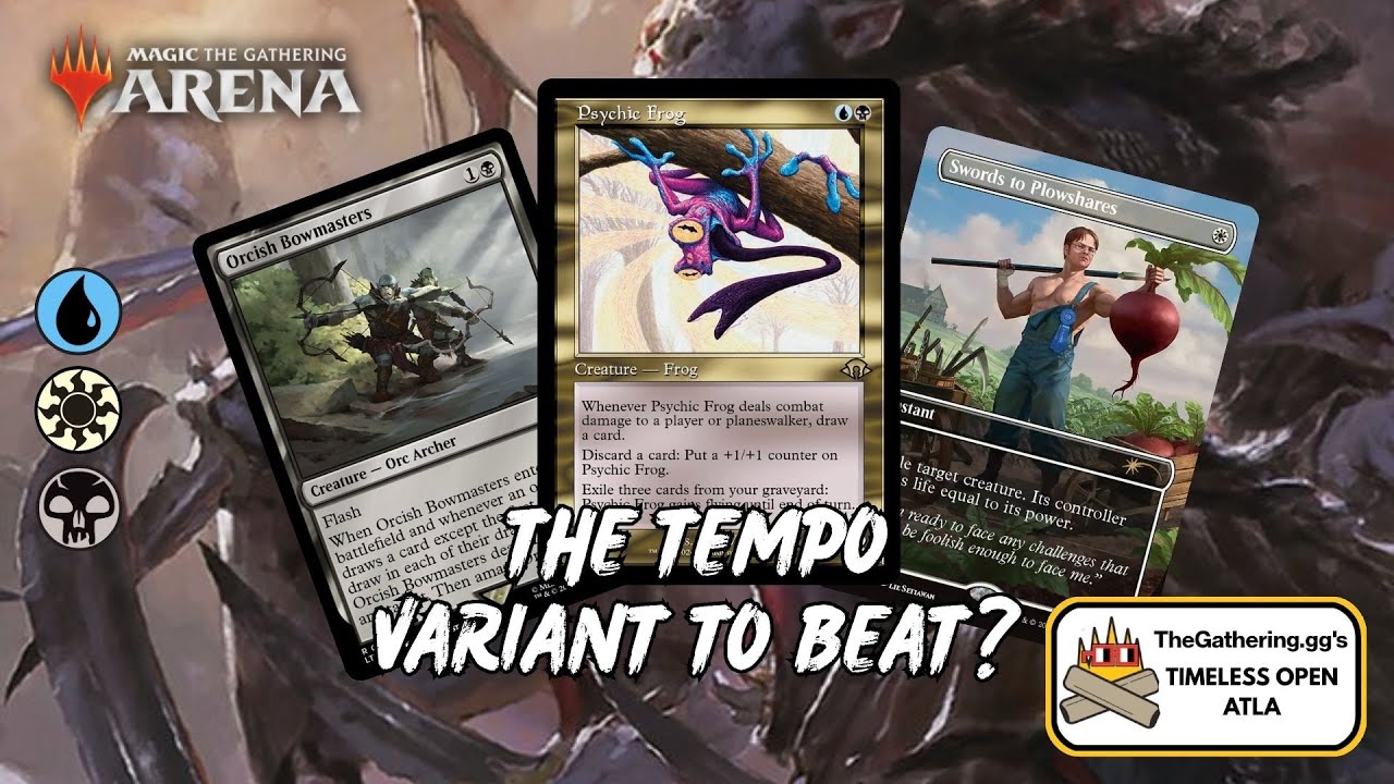 Frogging to Top 8! | Esper Tempo | MTG Arena Timeless BO3 Thegathering.gg Timeless Open ATLA #1