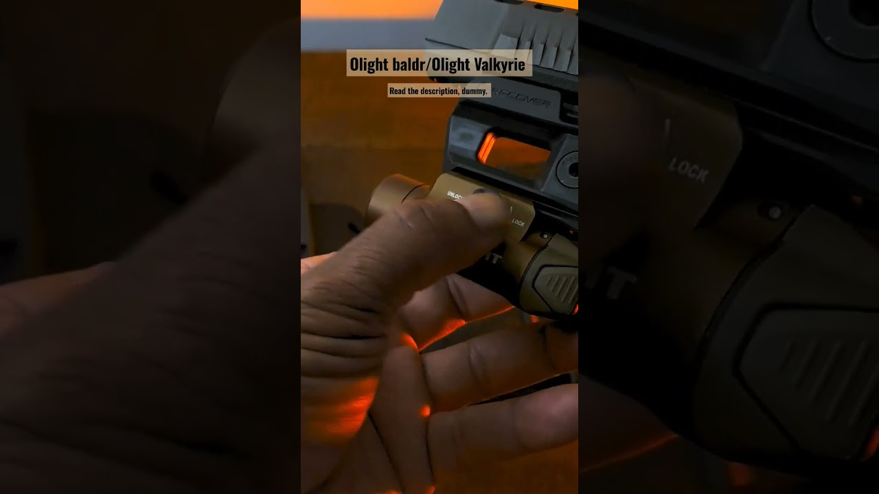 OLIGHT PL-3S Valkyrie / OLIGHT Baldr Pro  #youtubeshorts #olight