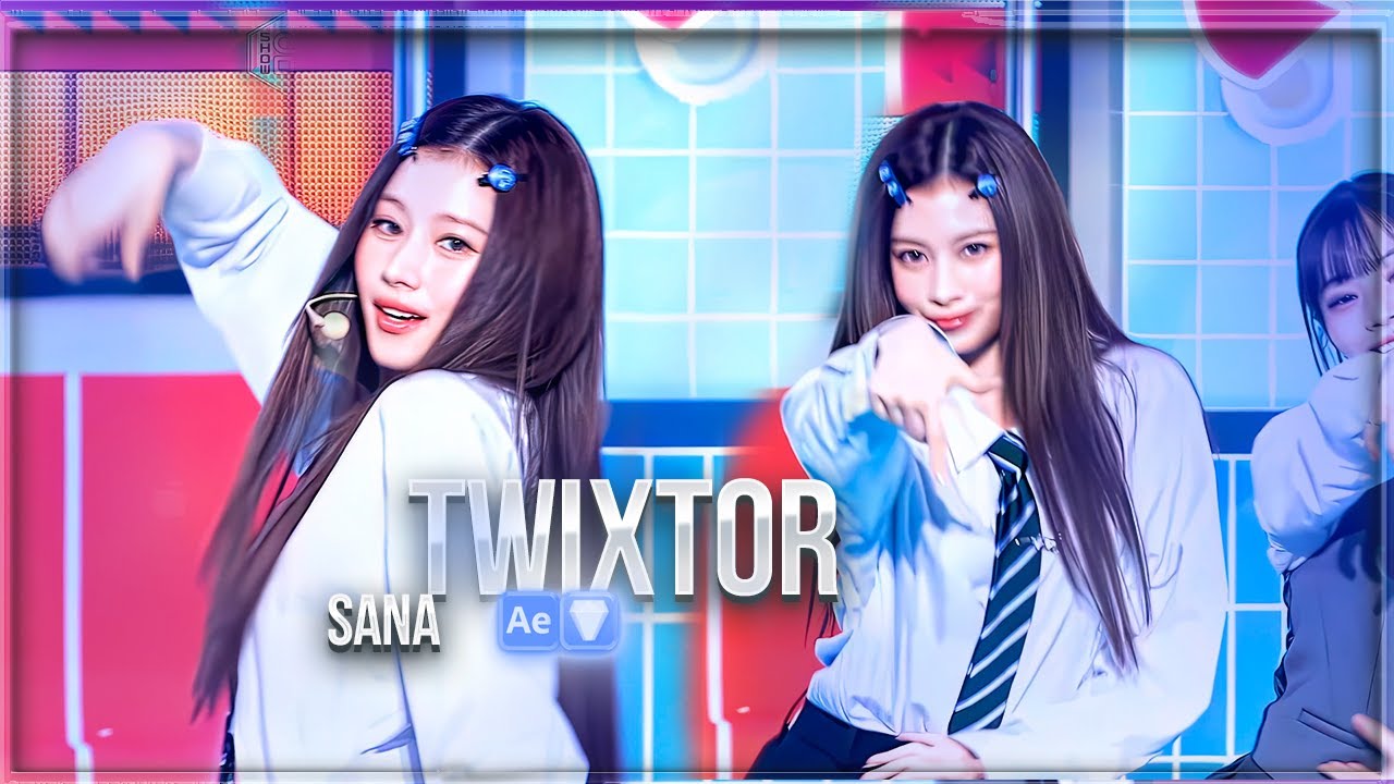 megaTWIXTOR CLIPS 4K TWICE SANA  'THIS IS FOR' FaceCam
