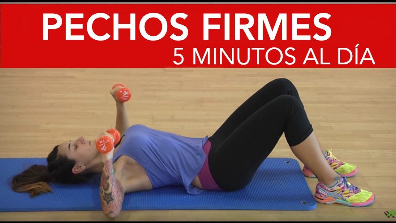 8 ejercicios para unos pechos firmes con solo 5 minutos al día  💛💚