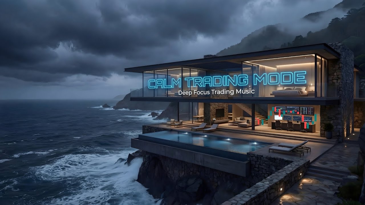 Trade Calm  Think Clear  Execute Precisely ” 🌊  Deep Focus Trading Ambience Music
