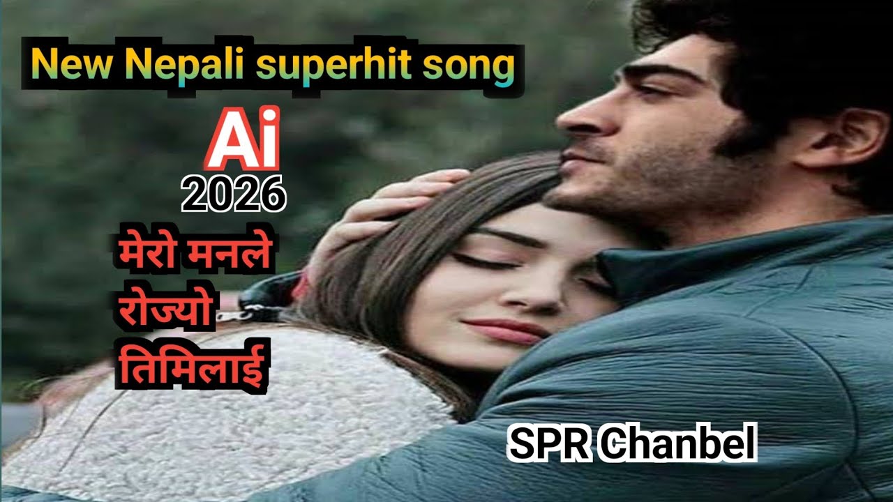 New nepali superhit ai song 2082 मेरो मनले रोज्यो तिमिलाइnewvirsion lyricby sumansing raiSPR Channel