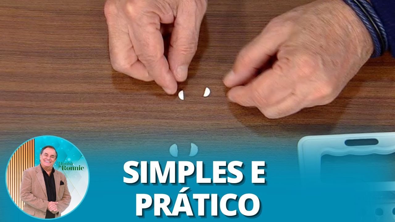 Você sabe cortar comprimido sem faca? Veja as dicas da Ju Aragon