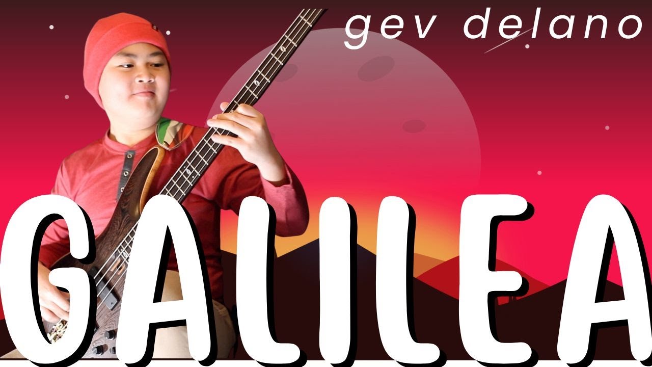 Jesús Molina Trío - Galilea (Bass Cover)