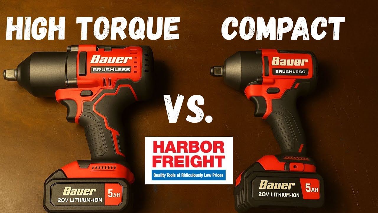 Bauer Impact Wrench Faceoff – High Torque vs Compact