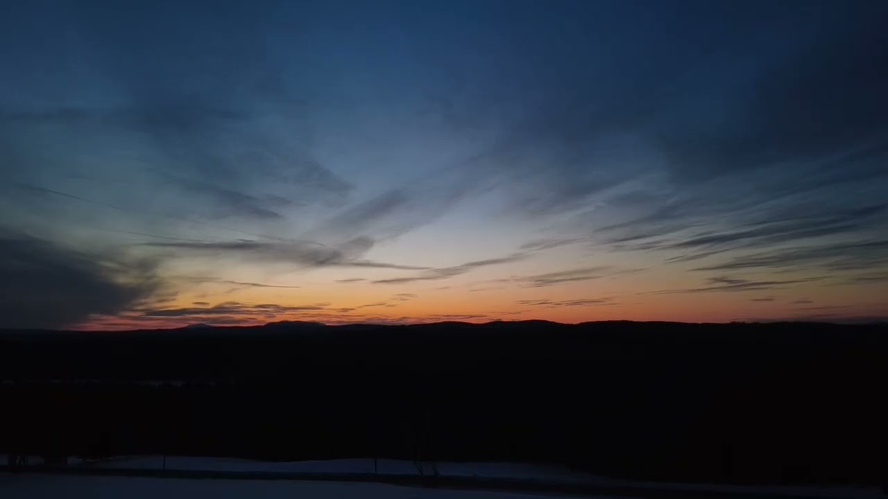 15 minute mellow sunset video