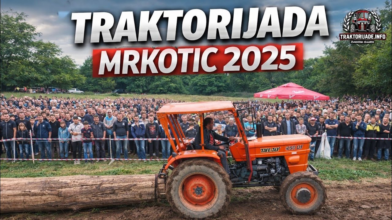 TRAKTORIJADA MRKOTIĆ 2025 - KATEGORIJA DO 45KS