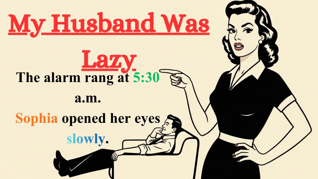 English practice with stories ⭐️level 3 A marriage almost broken emotionalstory for English practice