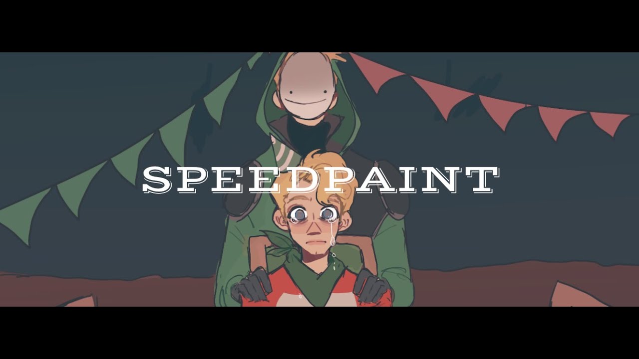 PITY PARTY| DREAM!SMP SPEEDPAINT | Tommy & Dream