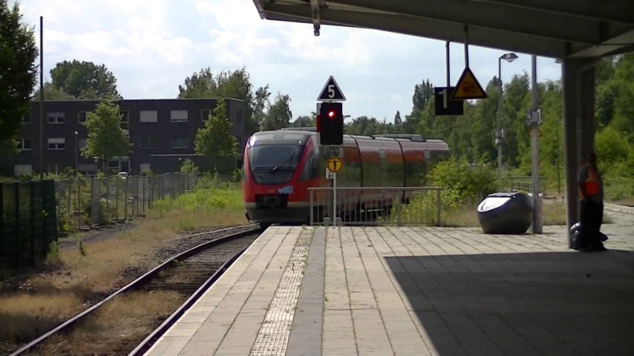 Treinen in Gronau (Westf) - 15 juni 2014