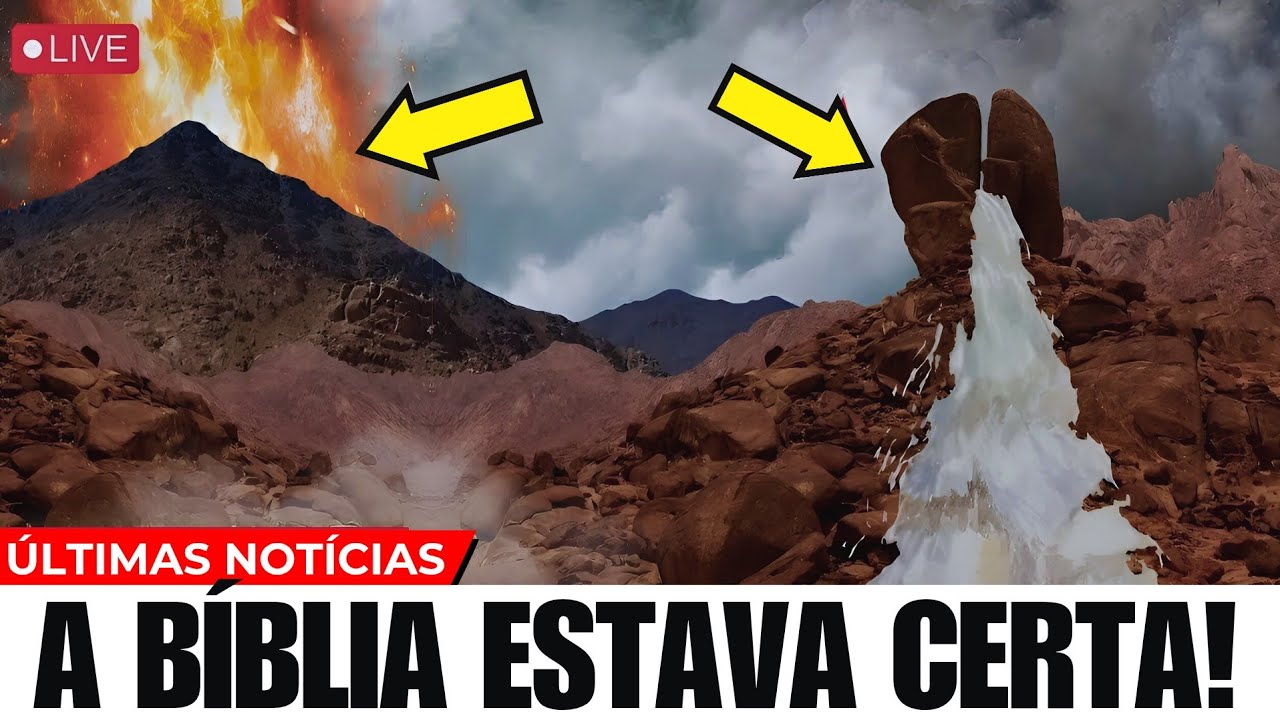 ELES TENTARAM ESCONDER ISSO: Arábia Saudita CONFIRMA uma descoberta bíblica sob o deserto!