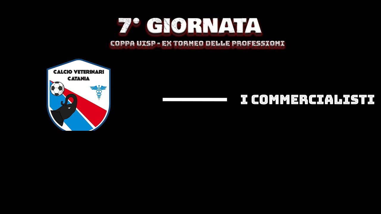HIGHLIGHTS| 7 GIORNATA  DI ANDATA -  UISP EX TORNEO PROFESSIONI| VETERINARI 4-3 I COMMERCIALISTI