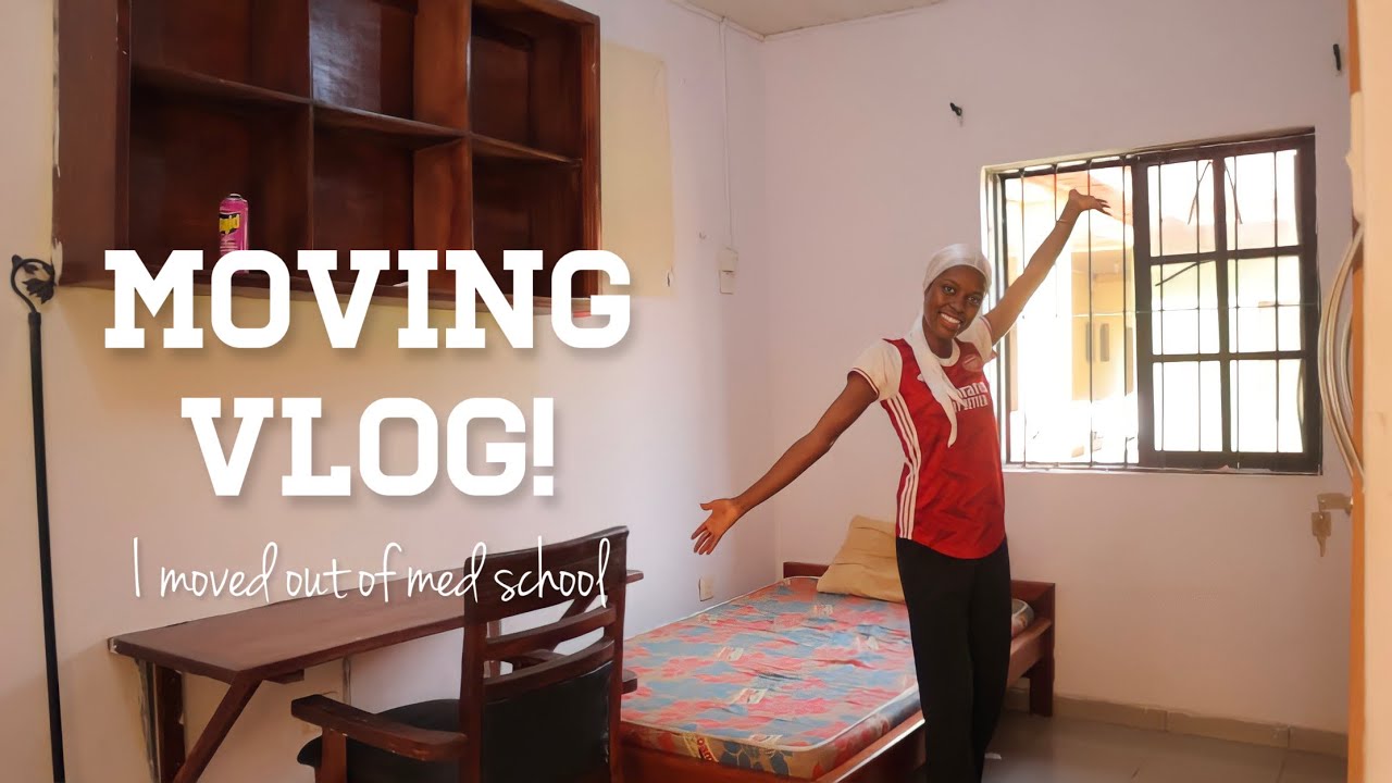 Moving Vlog! | I Moved Out Of My Nigerian Med School Apartment