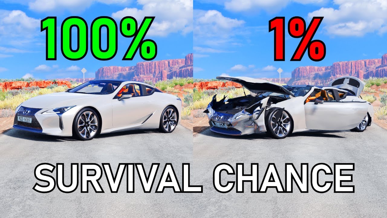 Realistic Survival Chance Crashes #64 | BeamNG.drive