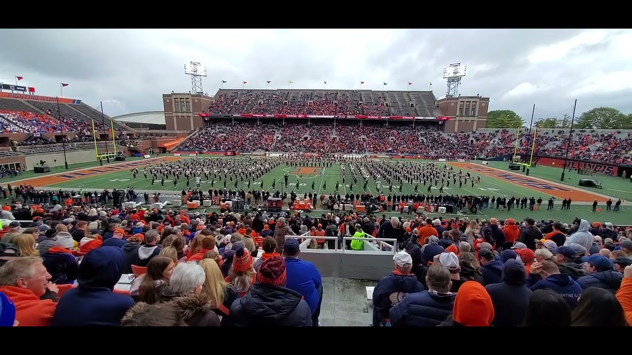 University of Illinois Urbana-Champaign  Marching Band - October 30, 2021 - 12:50pm
