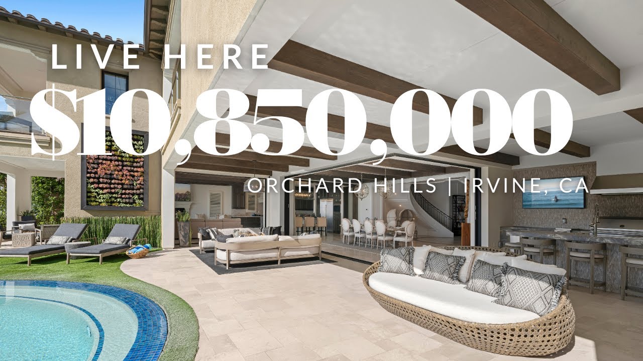 Ultra-Luxury Irvine Estate | $10.85M | Ocean Views, Resort Pool & Designer Finishes | 174 Leafy Pass