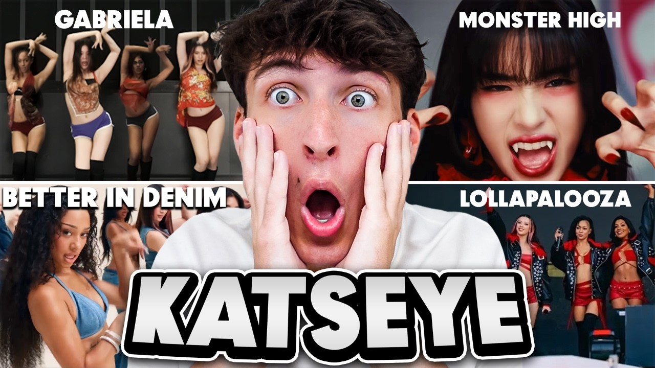 KATSEYE Deep Dive — Деним, Monster High, Габриэла, Lollapalooza