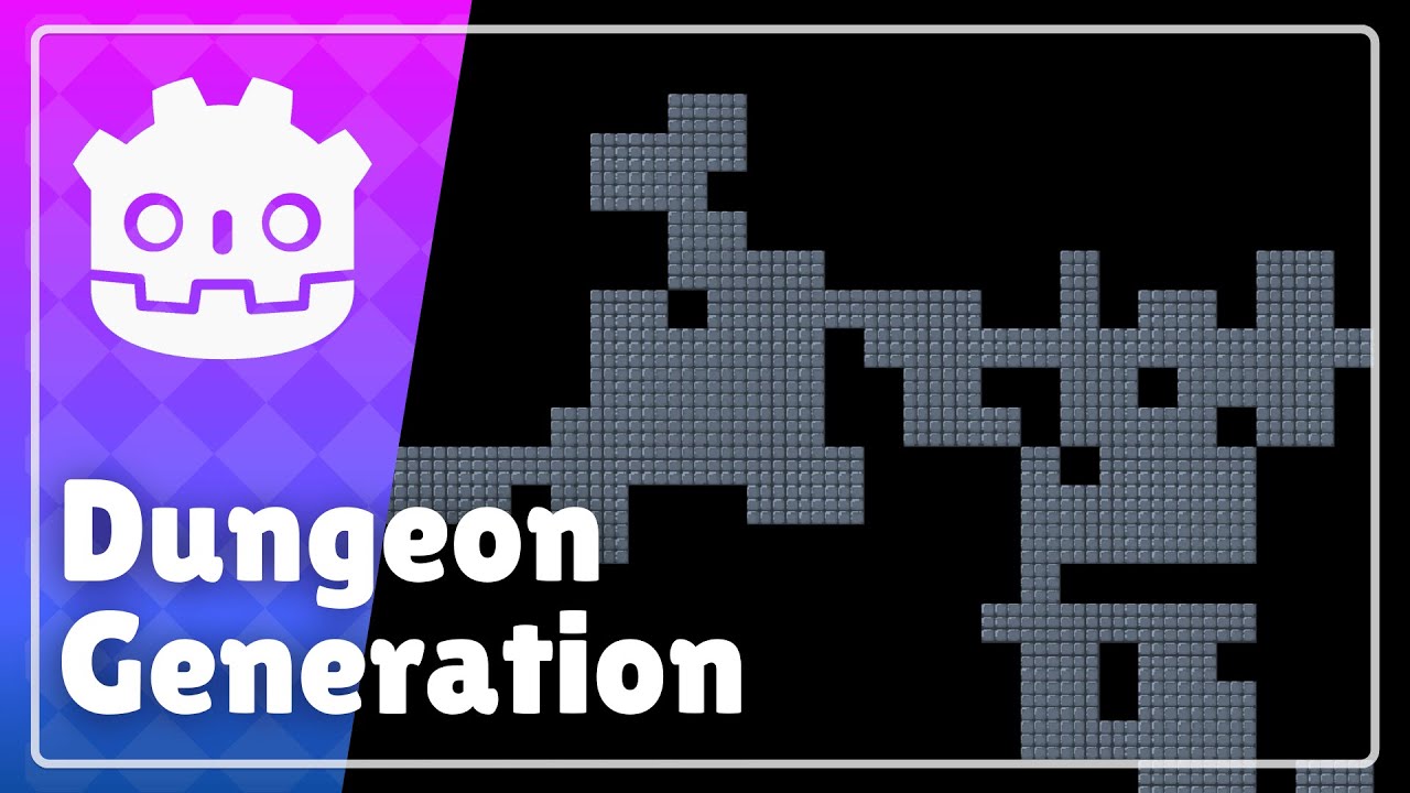 How to make a Dungeon Map Generator in Godot!